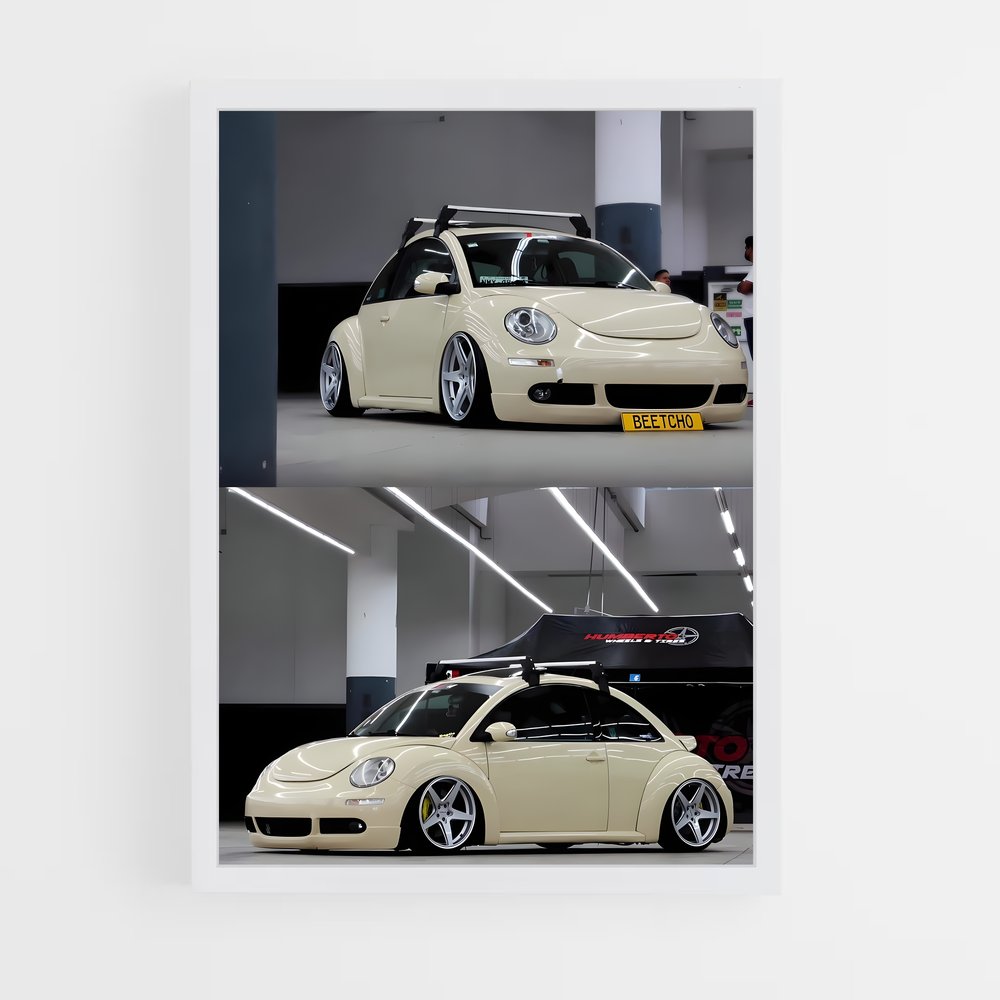 Poster Turbo Beetle 2.0 – affiche Volkswagen (vue 3)